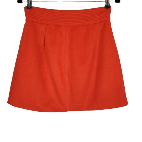 MAJORELLE  Judy Mini Skirt in Red Orange NWT - Picture 10 of 12